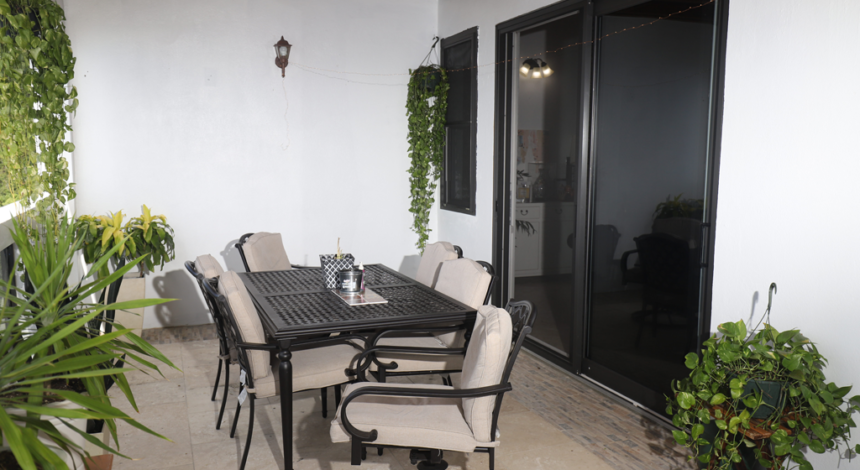 BVI Villa for sale - Main House patio balcony dining