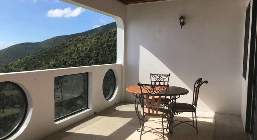 BVI Villa for sale - main house balcony patio