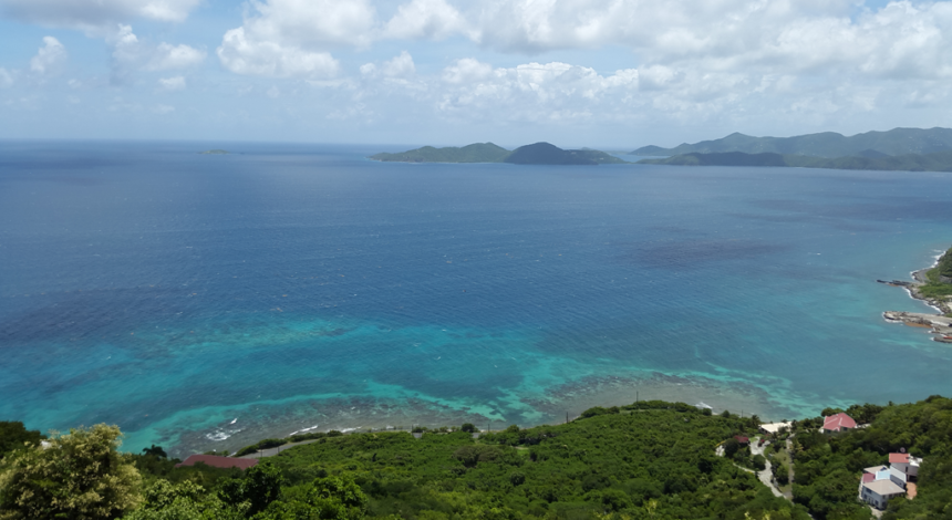 BVI Villa for sale - View from balcony